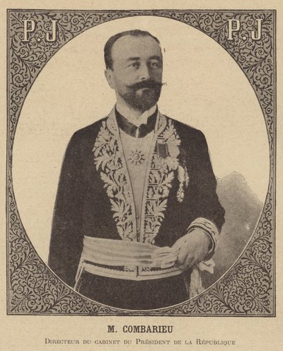 Abel Combarieu, Director del Gabinete del Presidente de Francia de French School